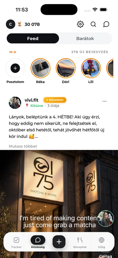 Community feed