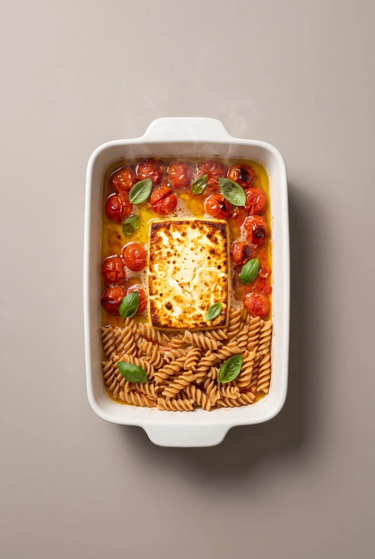 Sült feta-tészta, könnyítve