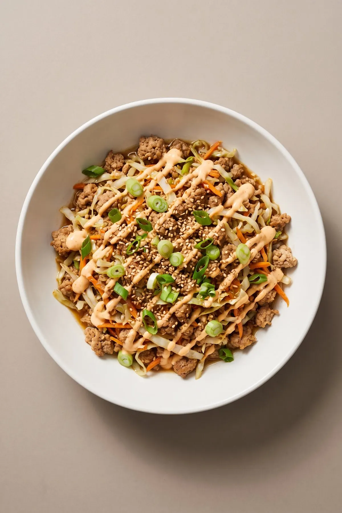 Spring Roll in a Bowl