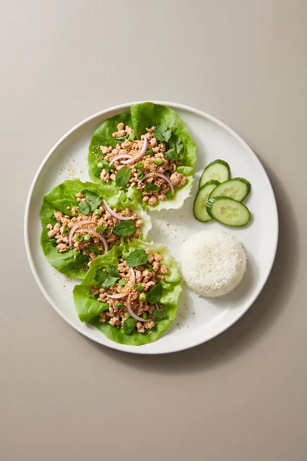 Thai pulykás saláta (larb)